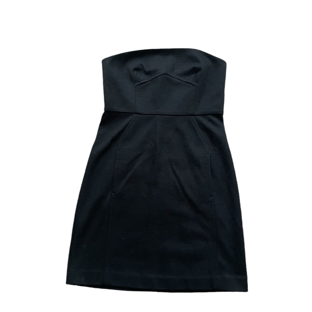 Charlotte Robson Wool Strapless Dress S
